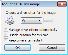 screenshot mount dialog